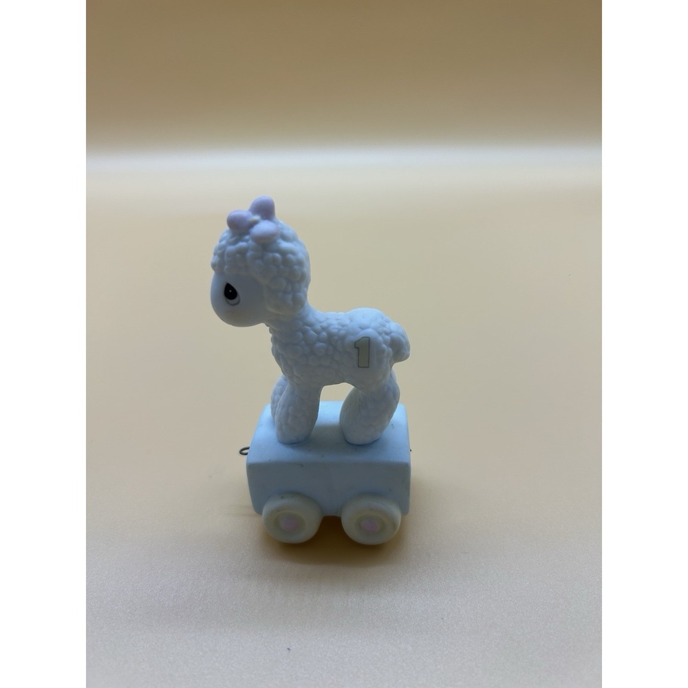 Enesco Growing Up Girls Figurine Lot Partial Set w/ Baby Bear & Lamb READ Desc. - Picture 8 of 10